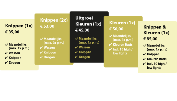 Haarhoek abonnementen